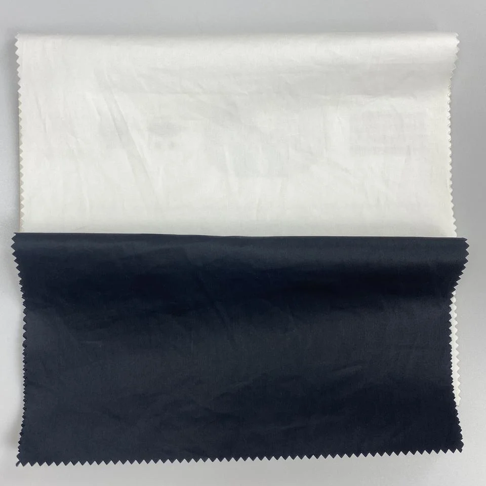 High Grade Long-Staple Soft Solids Woven Organic Sateen 100% Pure Cotton Fabric for Men Shirts