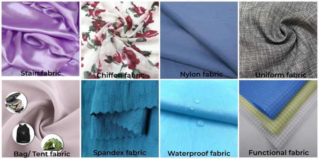 Uniform Workwear Fabric of Twill Canvas Poplin Spandex Drill Lined Plain Marine Tricot Brushed Ripstop Elastane